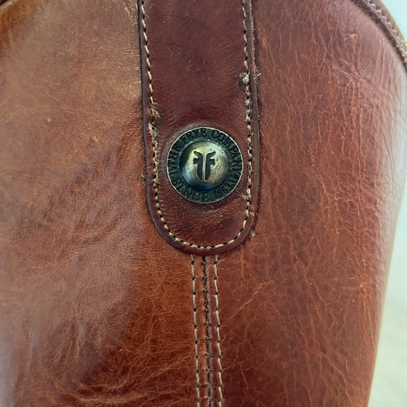 Brown Frye Melissa Button Boots 7.5 - Picture 5 of 5